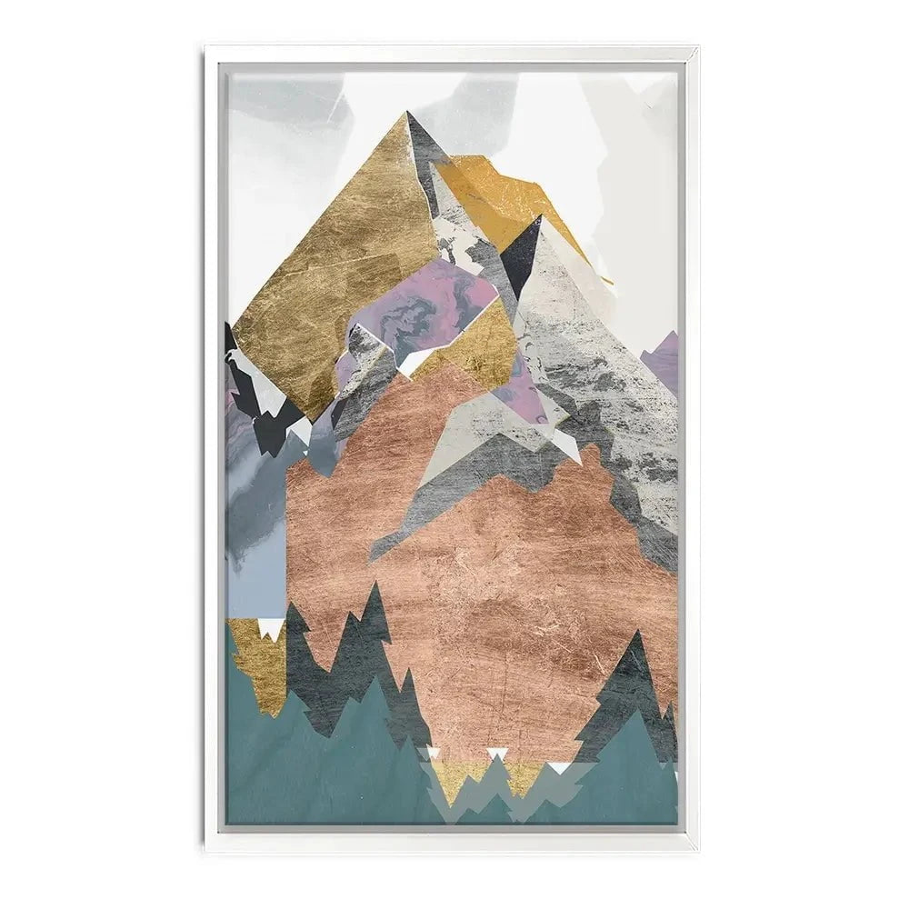 Metallic Range Canvas Print Metallic Range Canvas Print wall art product Jennifer Goldberger