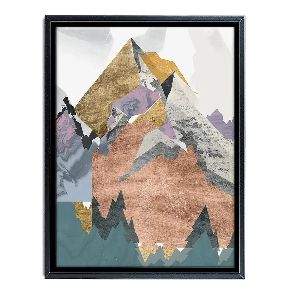 Metallic Range Canvas Print Metallic Range Canvas Print wall art product Jennifer Goldberger