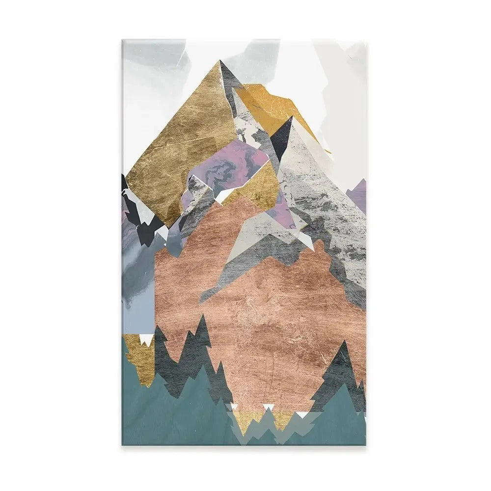Metallic Range Canvas Print Metallic Range Canvas Print wall art product Jennifer Goldberger
