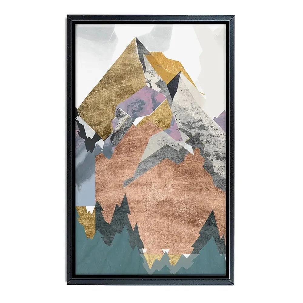 Metallic Range Canvas Print Metallic Range Canvas Print wall art product Jennifer Goldberger