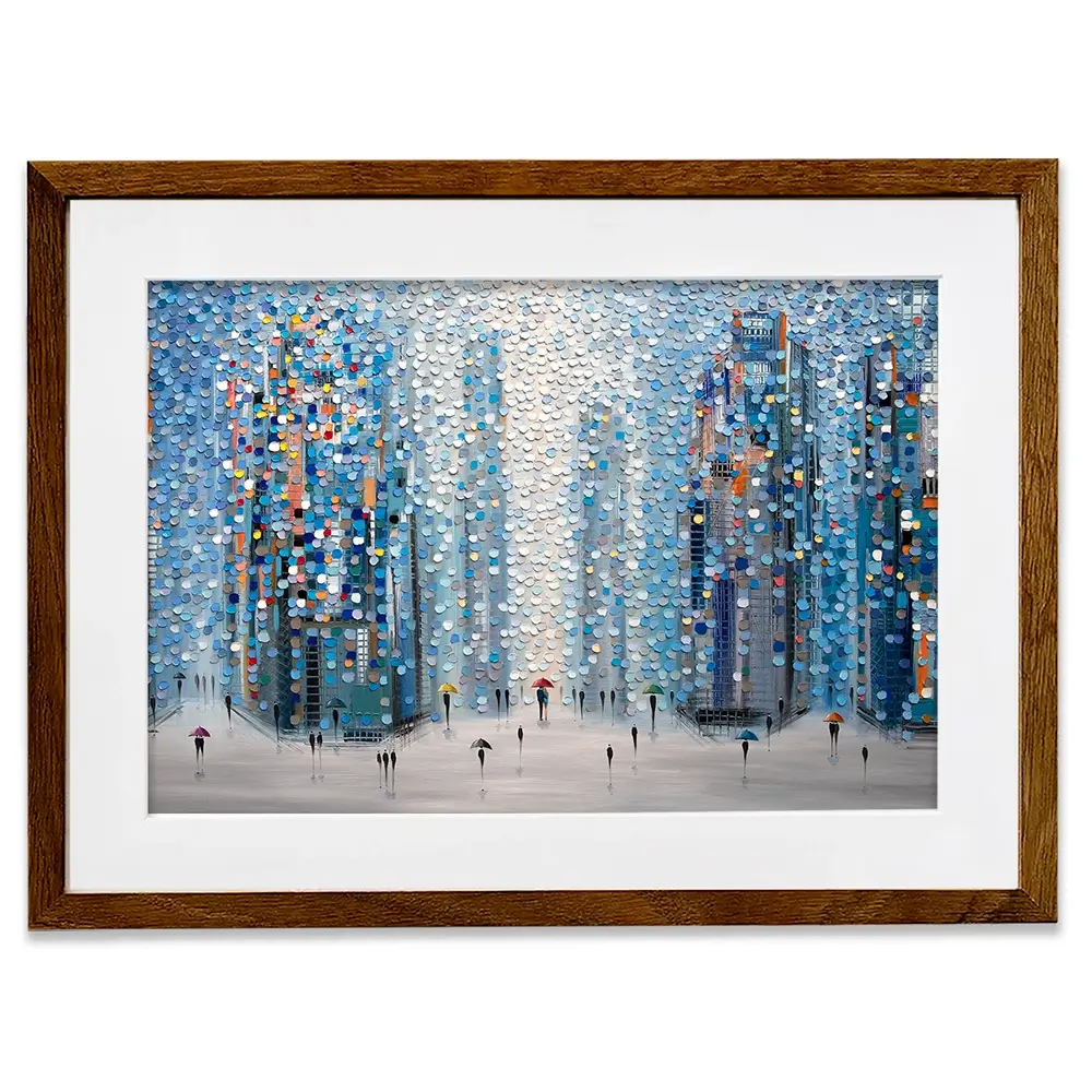 Metropolitan Dreams Framed Art Print Metropolitan Dreams Framed Art Print wall art product Ekaterina Ermilkina
