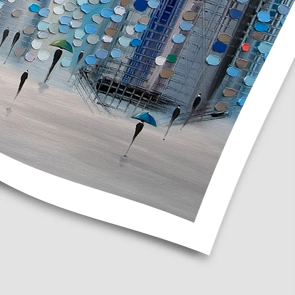 Metropolitan Dreams Square Art Print Metropolitan Dreams Square Art Print wall art product Ekaterina Ermilkina