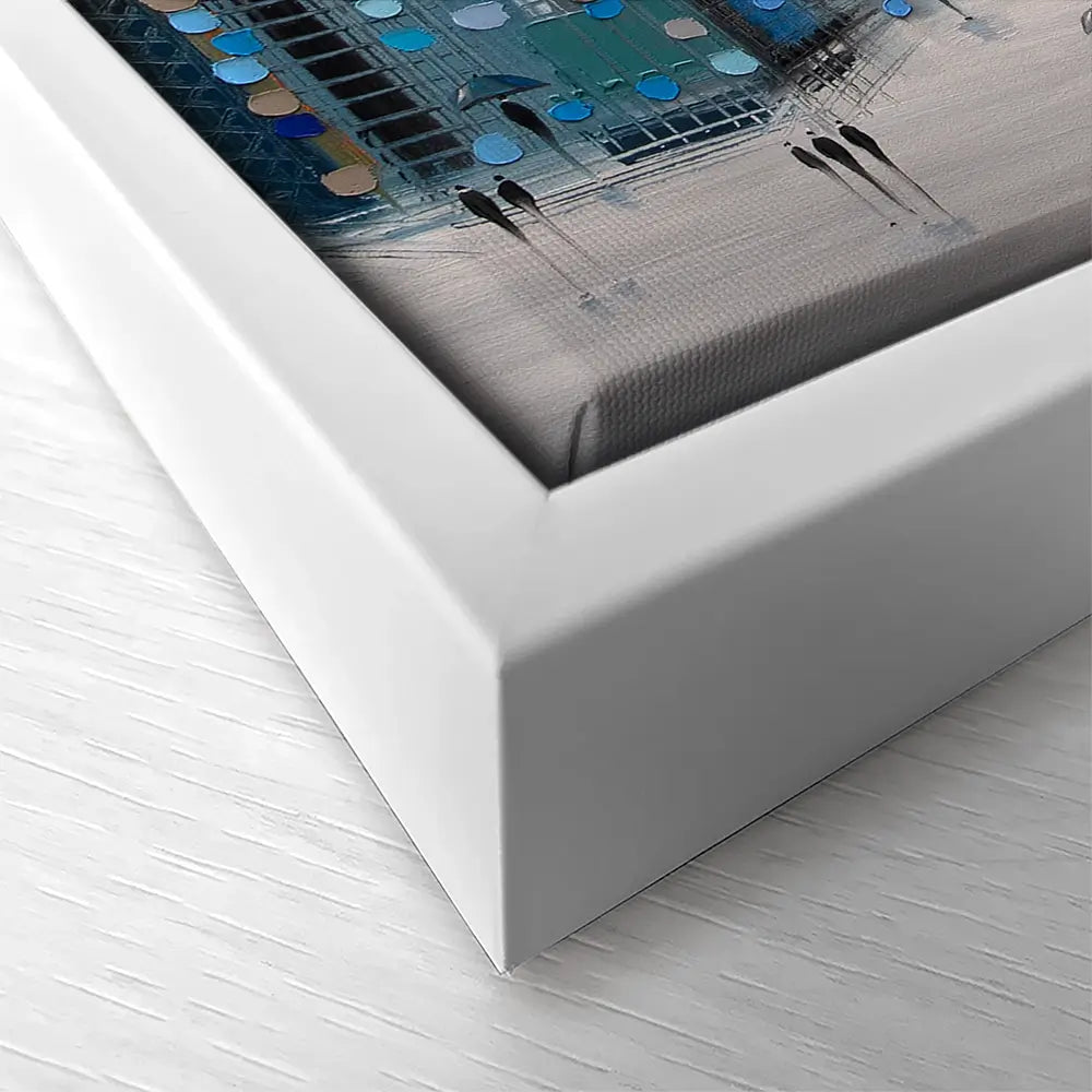 Metropolitan Dreams Square Canvas Print Metropolitan Dreams Square Canvas Print wall art product Ekaterina Ermilkina