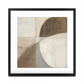 Mid Century Shapes Square Framed Art Print Mid Century Shapes Square Framed Art Print wall art product Chromatic Storm Studio