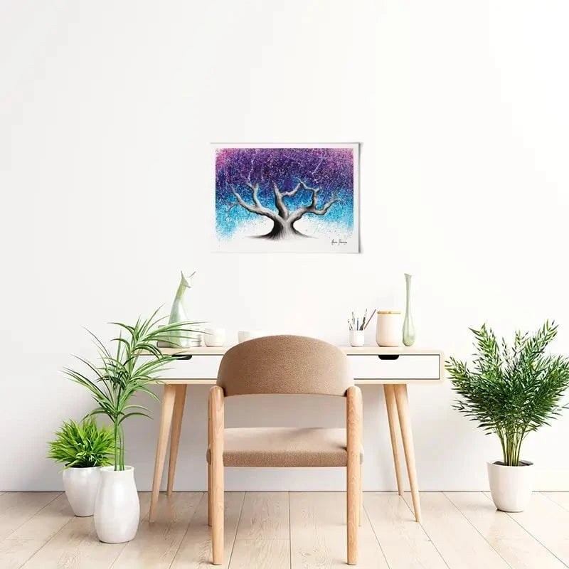 Midnight Dream Tree Art Print Midnight Dream Tree Art Print wall art product Ashvin Harrison