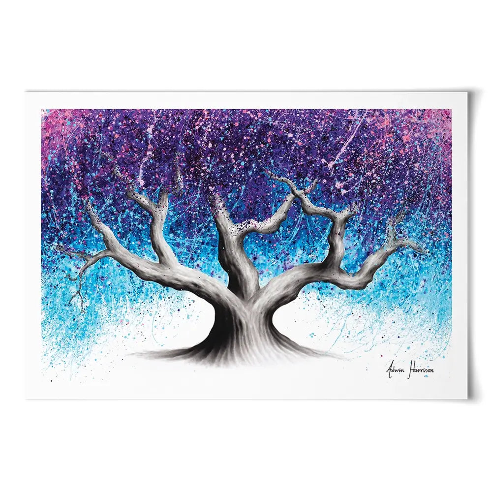 Midnight Dream Tree Art Print Midnight Dream Tree Art Print wall art product Ashvin Harrison