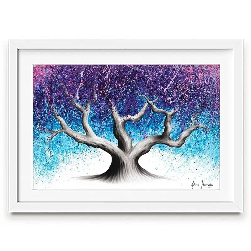 Midnight Dream Tree Framed Art Print Midnight Dream Tree Framed Art Print wall art product Ashvin Harrison