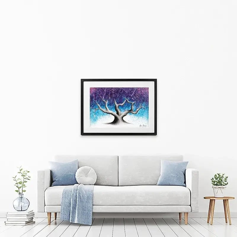 Midnight Dream Tree Framed Art Print Midnight Dream Tree Framed Art Print wall art product Ashvin Harrison