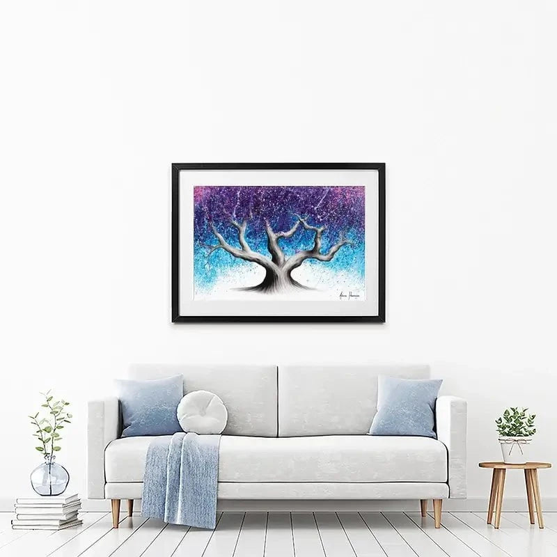 Midnight Dream Tree Framed Art Print Midnight Dream Tree Framed Art Print wall art product Ashvin Harrison