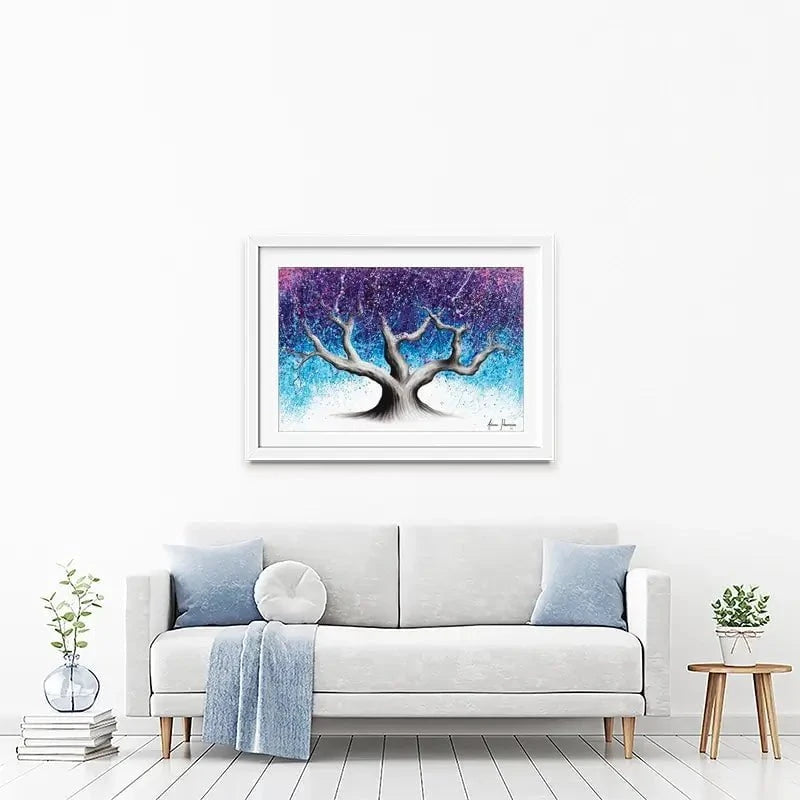 Midnight Dream Tree Framed Art Print Midnight Dream Tree Framed Art Print wall art product Ashvin Harrison
