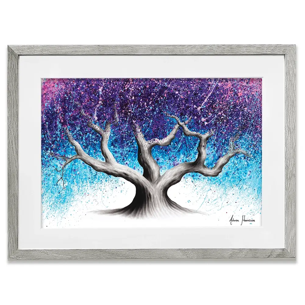 Midnight Dream Tree Framed Art Print Midnight Dream Tree Framed Art Print wall art product Ashvin Harrison