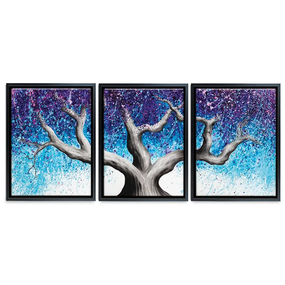 Midnight Dream Tree Trio Canvas Print Midnight Dream Tree Trio Canvas Print wall art product Ashvin Harrison