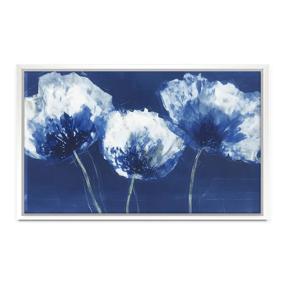 Midnight Poppies Canvas Print Midnight Poppies Canvas Print wall art product Chromatic Storm Studio