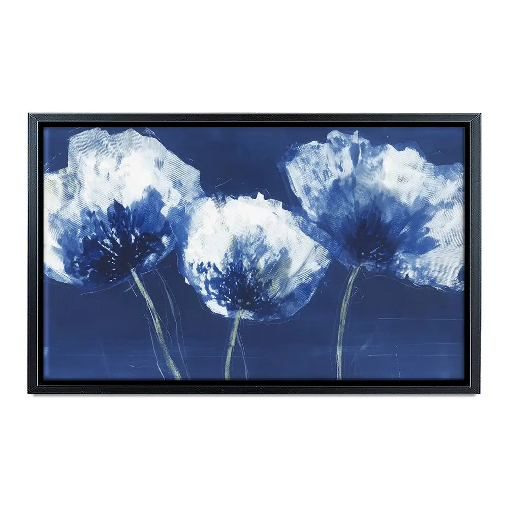 Midnight Poppies Canvas Print Midnight Poppies Canvas Print wall art product Chromatic Storm Studio