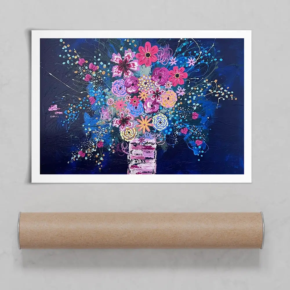 Midnight Rain Art Print Midnight Rain Art Print wall art product Jo Mulligan