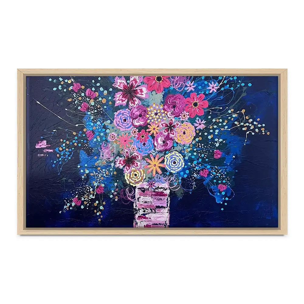 Midnight Rain Canvas Print Midnight Rain Canvas Print wall art product Jo Mulligan