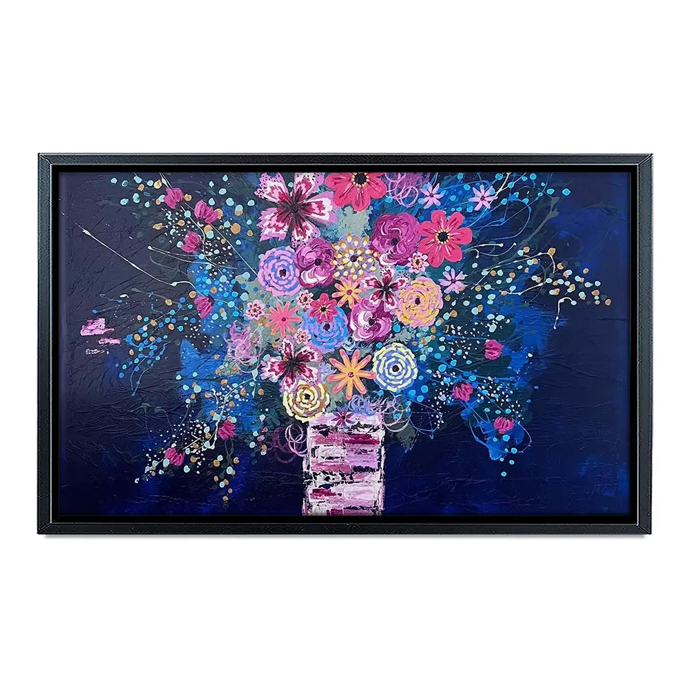 Midnight Rain Canvas Print Midnight Rain Canvas Print wall art product Jo Mulligan