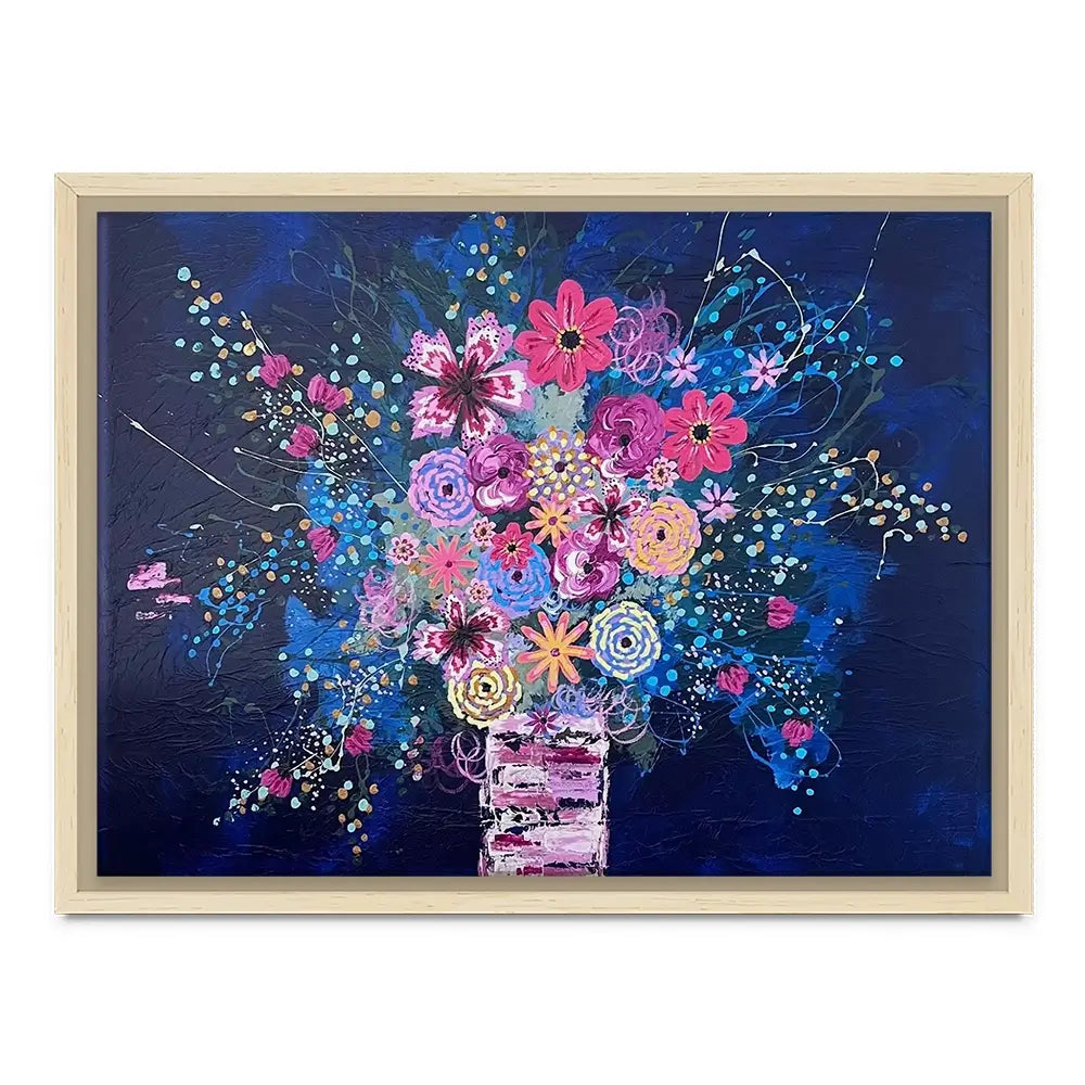 Midnight Rain Canvas Print Midnight Rain Canvas Print wall art product Jo Mulligan