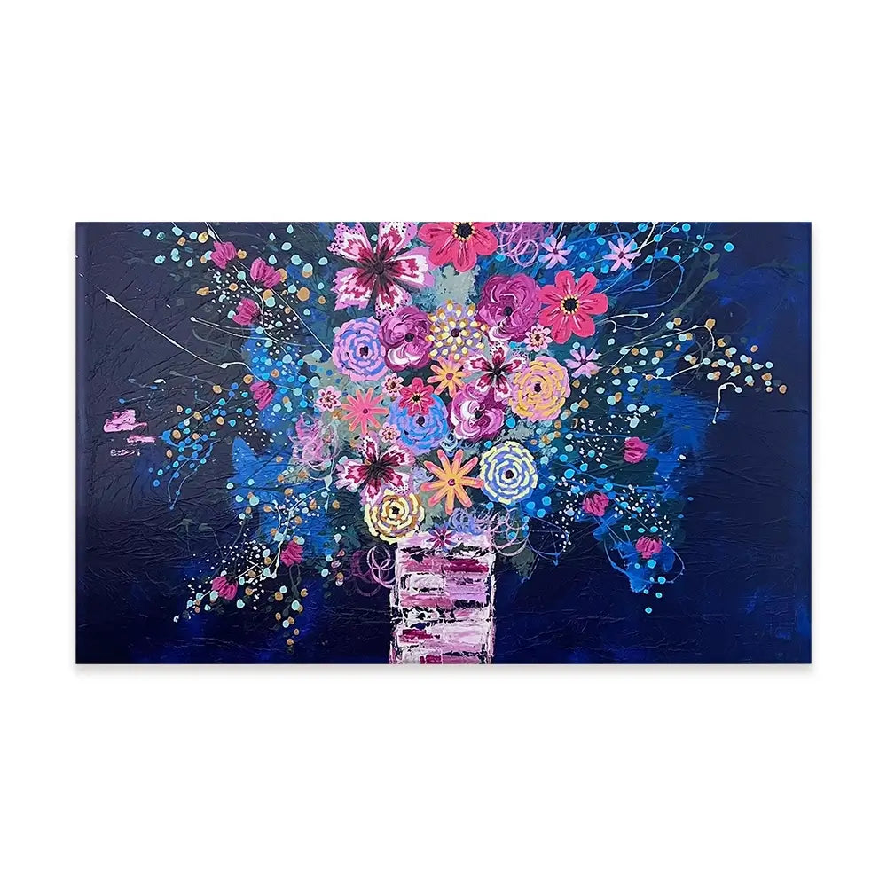 Midnight Rain Canvas Print Midnight Rain Canvas Print wall art product Jo Mulligan