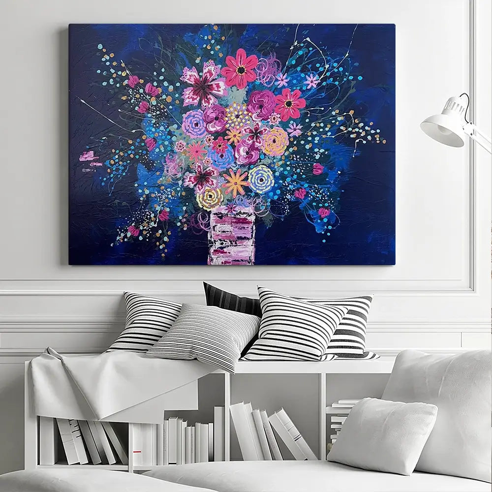 Midnight Rain Canvas Print Midnight Rain Canvas Print wall art product Jo Mulligan