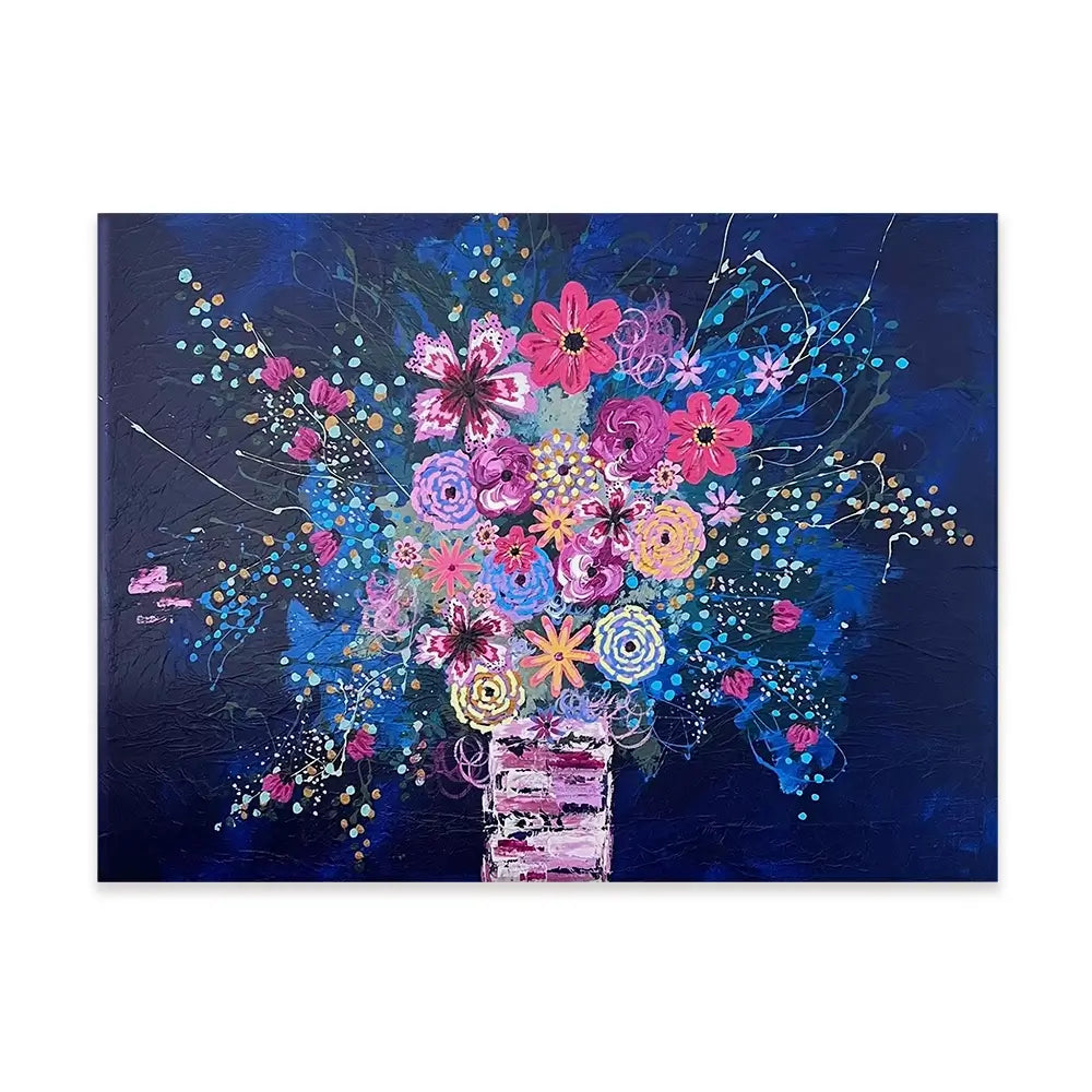 Midnight Rain Canvas Print Midnight Rain Canvas Print wall art product Jo Mulligan