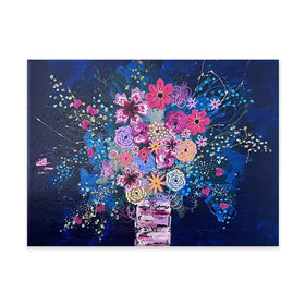 Midnight Rain Canvas Print Midnight Rain Canvas Print wall art product Jo Mulligan