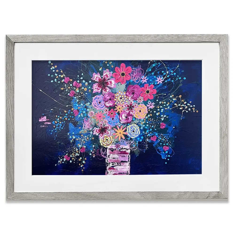 Midnight Rain Framed Art Print Midnight Rain Framed Art Print wall art product Jo Mulligan