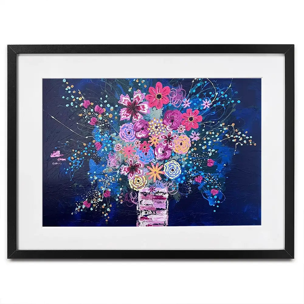 Midnight Rain Framed Art Print Midnight Rain Framed Art Print wall art product Jo Mulligan