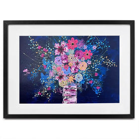 Midnight Rain Framed Art Print Midnight Rain Framed Art Print wall art product Jo Mulligan