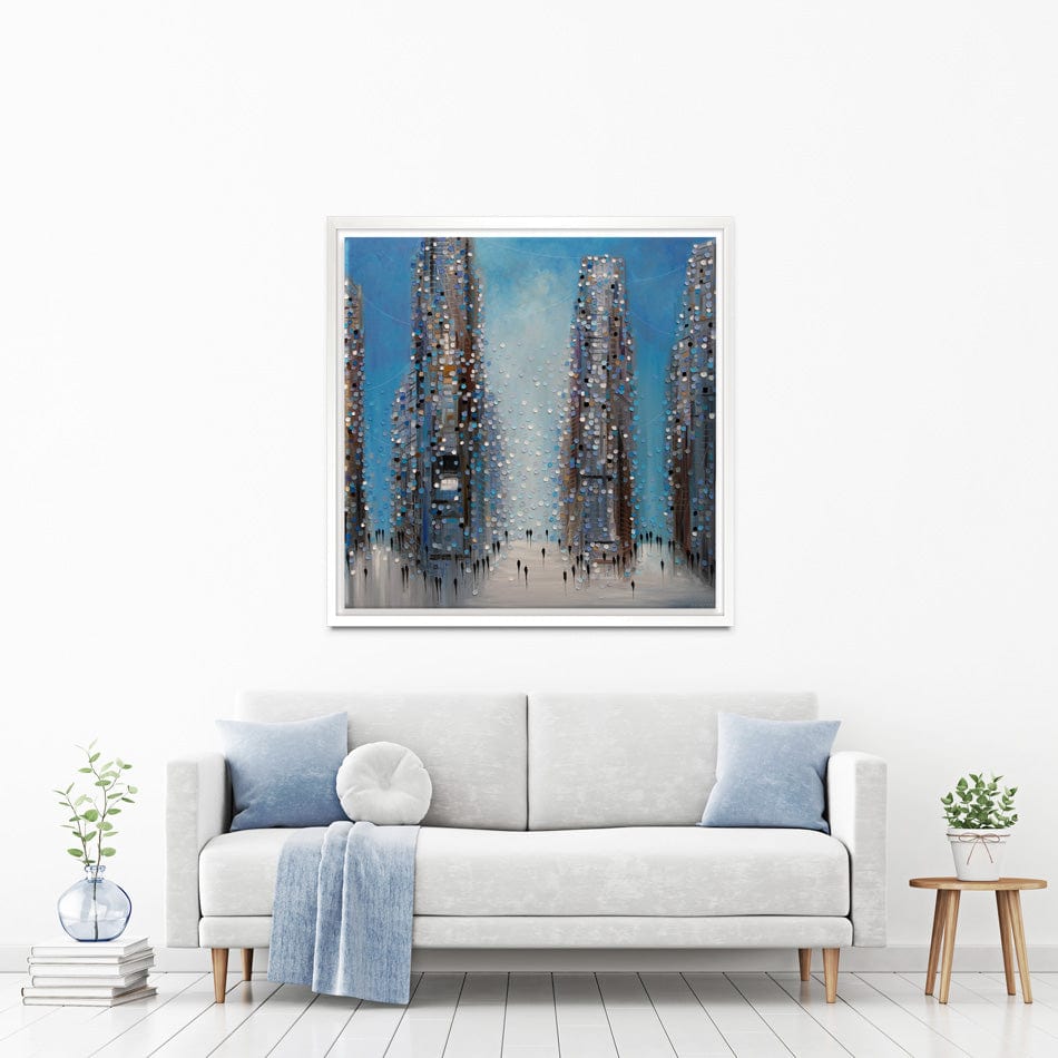 Midtown Life Canvas Print wall art product Ekaterina Ermilkina / Independent
