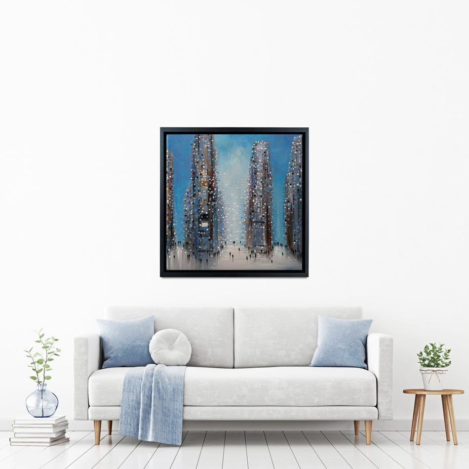 Midtown Life Canvas Print wall art product Ekaterina Ermilkina / Independent