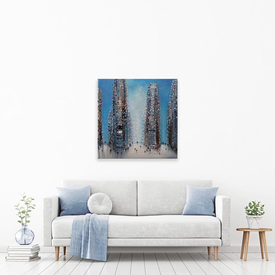 Midtown Life Canvas Print wall art product Ekaterina Ermilkina / Independent