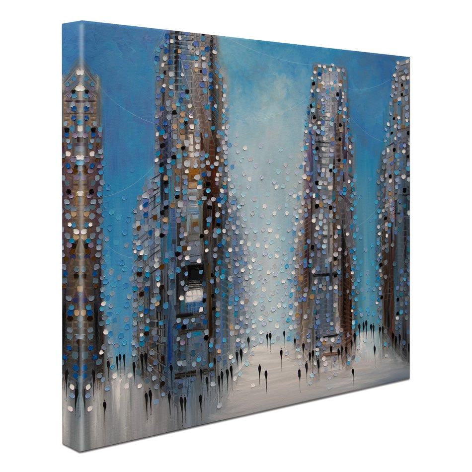 Midtown Life Canvas Print wall art product Ekaterina Ermilkina / Independent