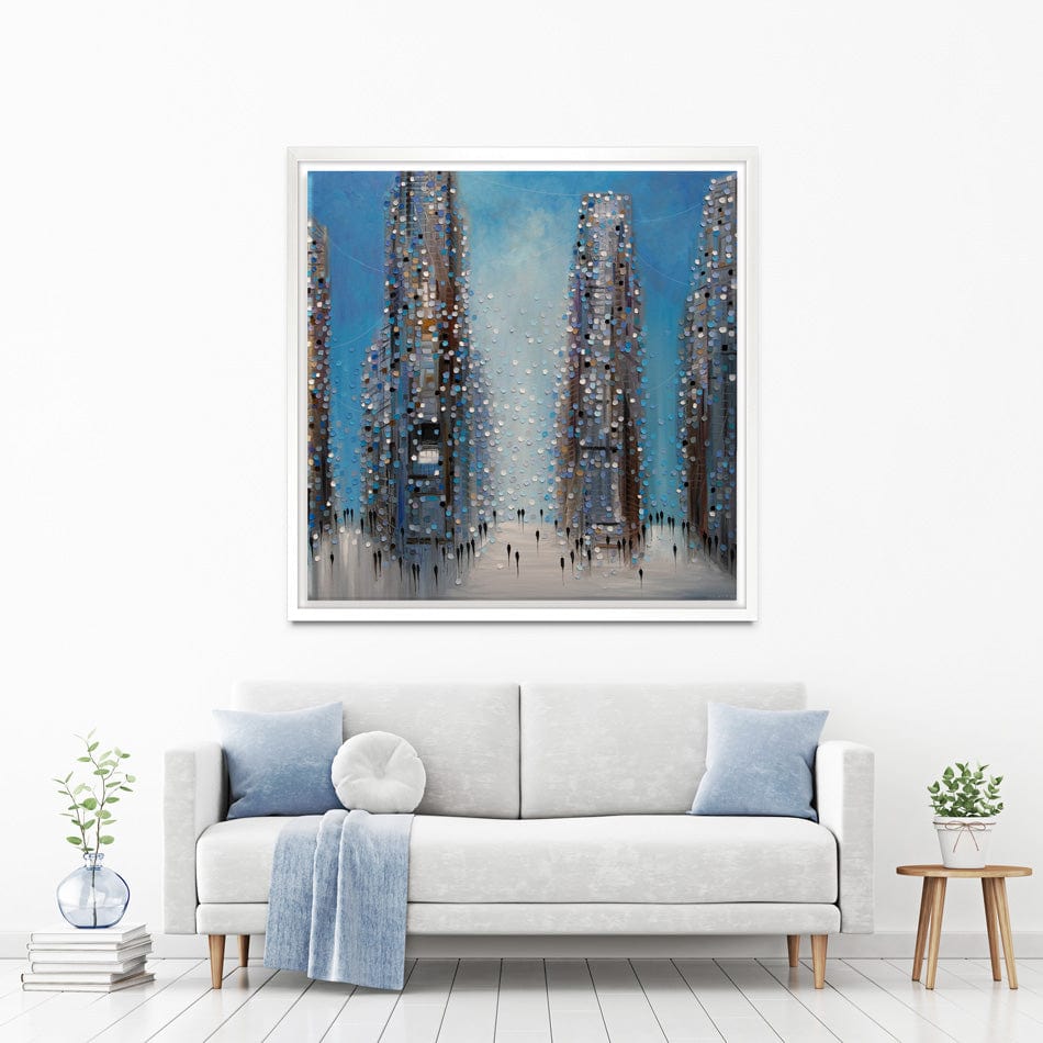 Midtown Life Canvas Print wall art product Ekaterina Ermilkina / Independent