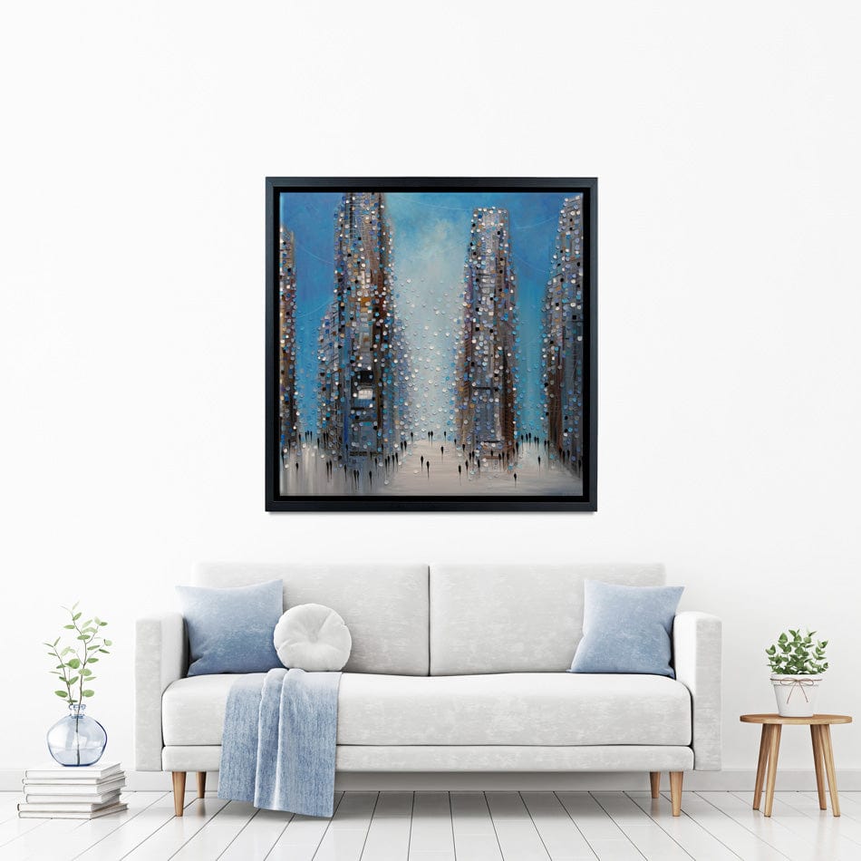 Midtown Life Canvas Print wall art product Ekaterina Ermilkina / Independent