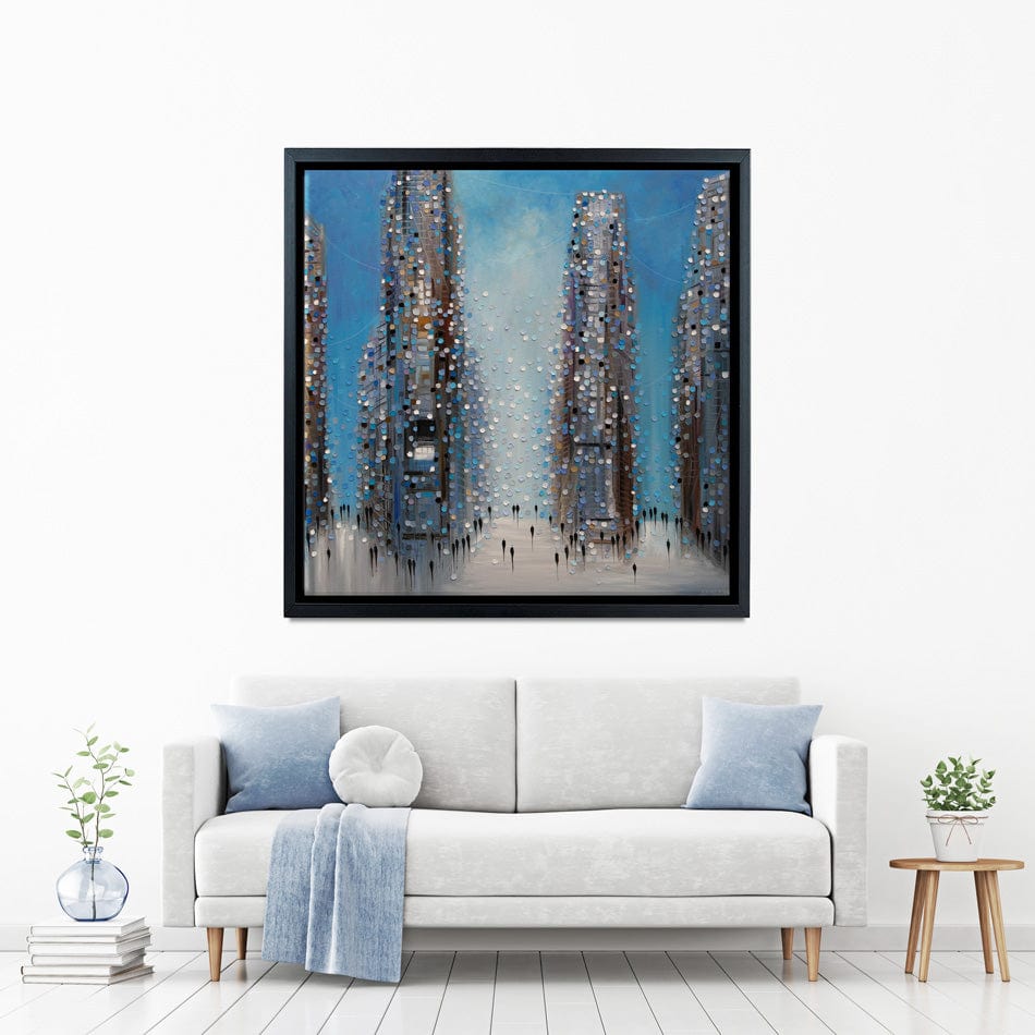 Midtown Life Canvas Print wall art product Ekaterina Ermilkina / Independent