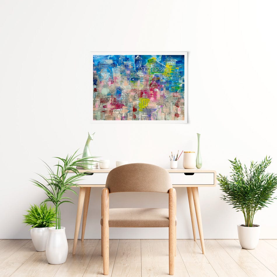 Milan Art Print wall art product Scarlet Sky Studio