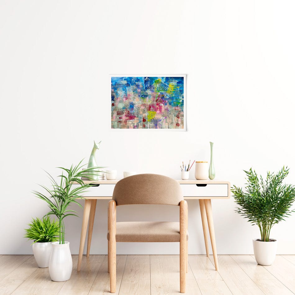 Milan Art Print wall art product Scarlet Sky Studio