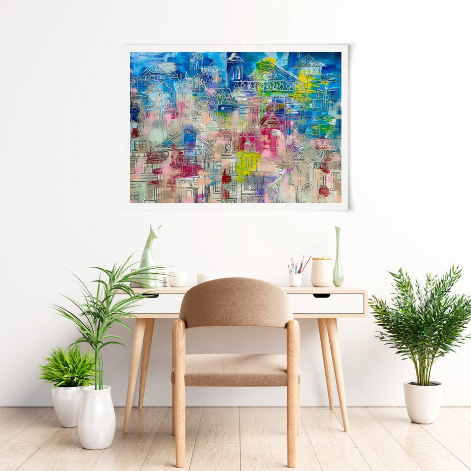 Milan Art Print wall art product Scarlet Sky Studio