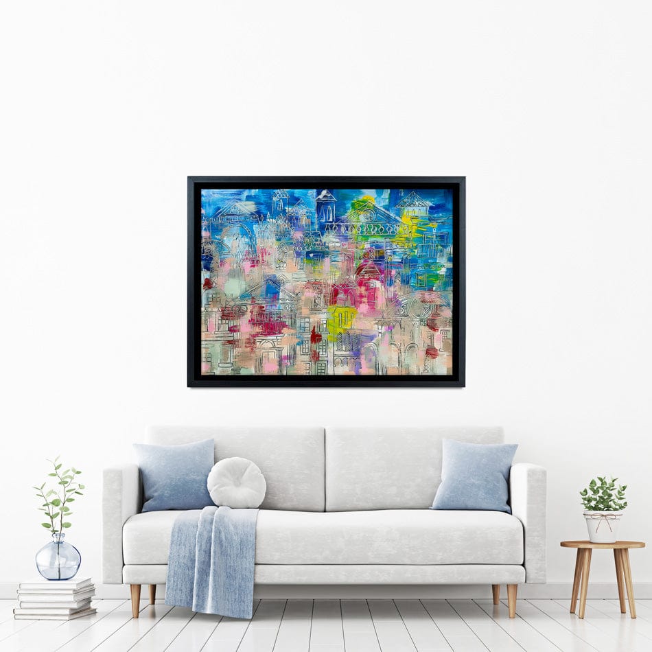 Milan Canvas Print wall art product Scarlet Sky Studio