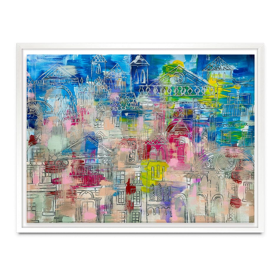 Milan Canvas Print wall art product Scarlet Sky Studio