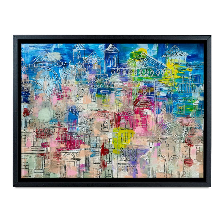Milan Canvas Print wall art product Scarlet Sky Studio