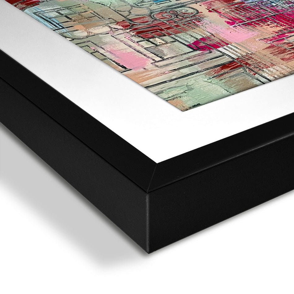 Milan Framed Art Print wall art product Scarlet Sky Studio