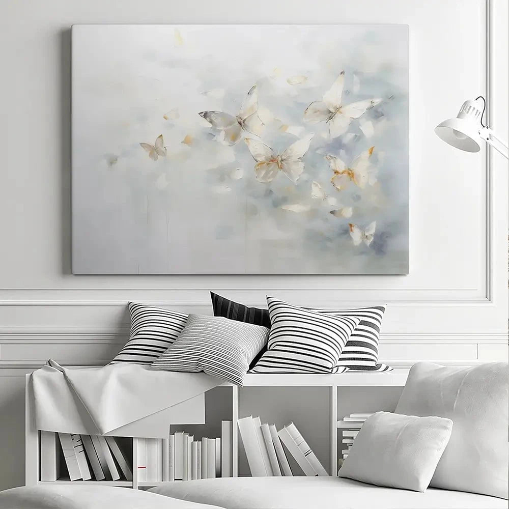 Minimal Butterflies Canvas Print Minimal Butterflies Canvas Print wall art product Arlington Prints - Independent