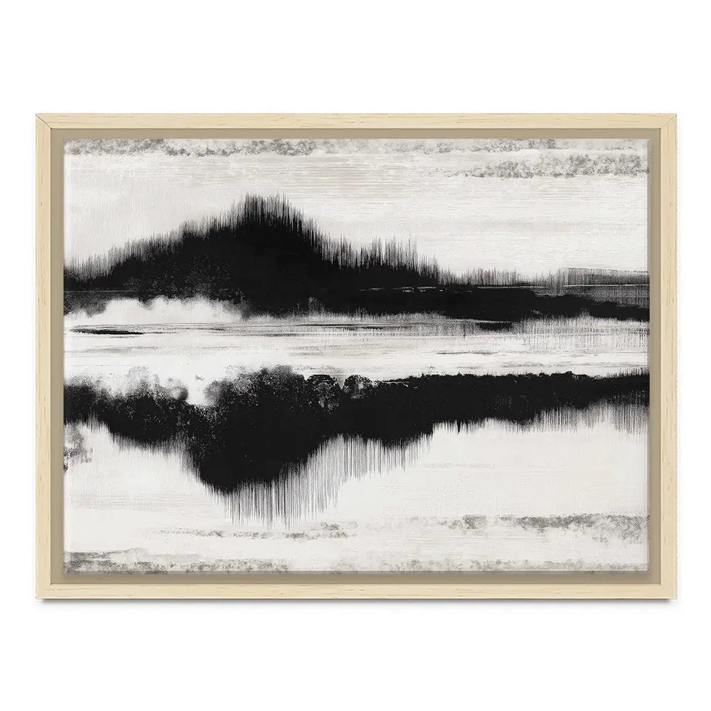 Minimal Landscape Study Canvas Print Minimal Landscape Study Canvas Print wall art product Chromatic Storm Studio
