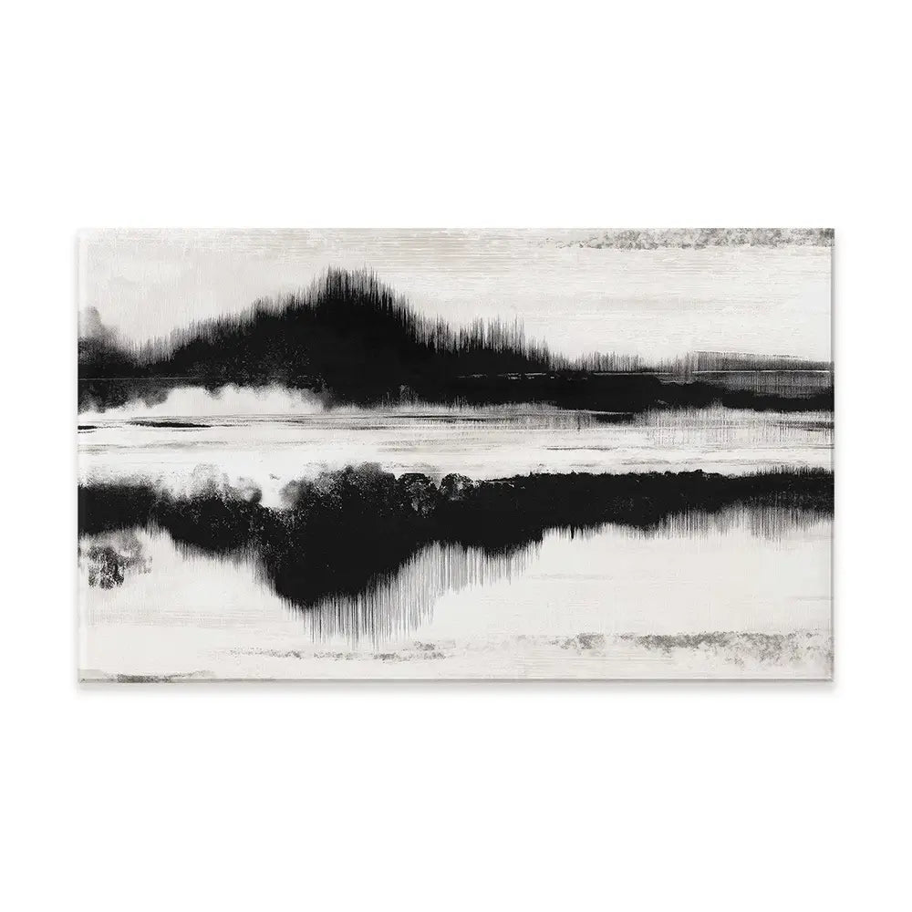 Minimal Landscape Study Canvas Print Minimal Landscape Study Canvas Print wall art product Chromatic Storm Studio