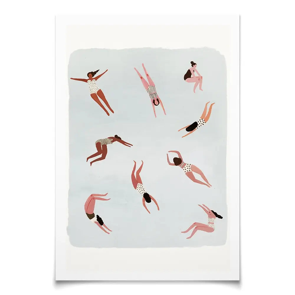 Minnows Art Print Minnows Art Print wall art product Victoria Borges