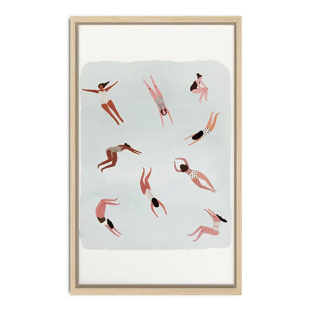 Minnows Canvas Print Minnows Canvas Print wall art product Victoria Borges