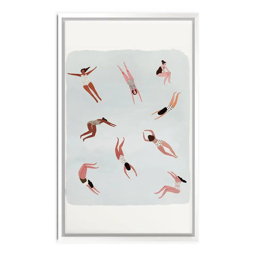 Minnows Canvas Print Minnows Canvas Print wall art product Victoria Borges