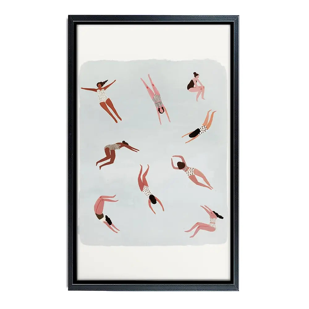 Minnows Canvas Print Minnows Canvas Print wall art product Victoria Borges
